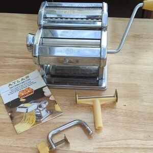 Vintage Marcato ATLAS 150 Ravioli Pasta Maker Original Box w/ Ravioli Attachment
